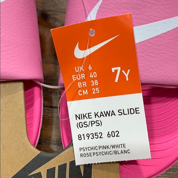 NIKE WMNS KAWA SLIDE Psychic Pink/White - Picture 14 of 16